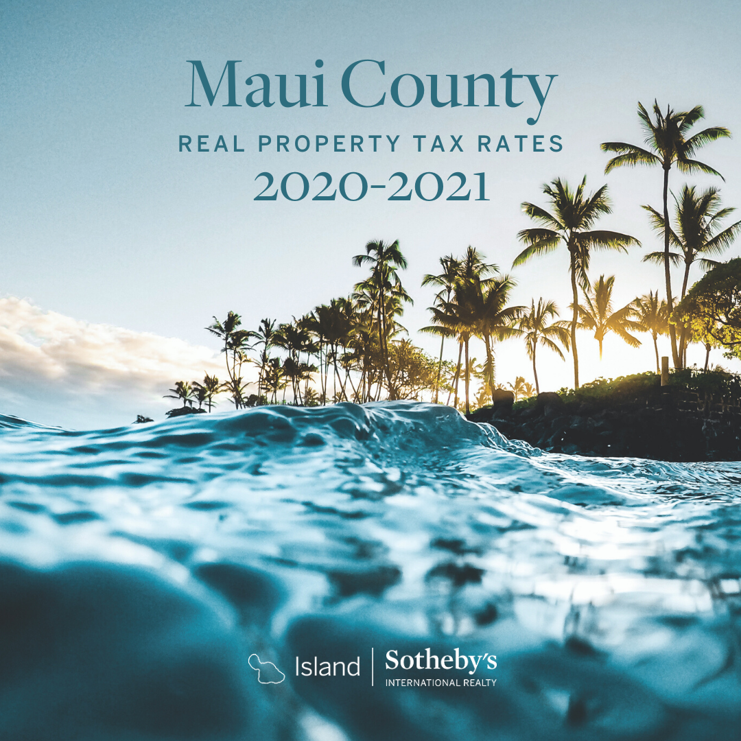 Maui Property Tax Rates 20202021